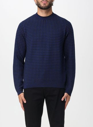 Emporio Armani Maglia jacquard in lana vergine Emporio Armani