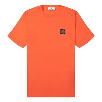 Stone Island T-shirt Orange 761524113-V0032