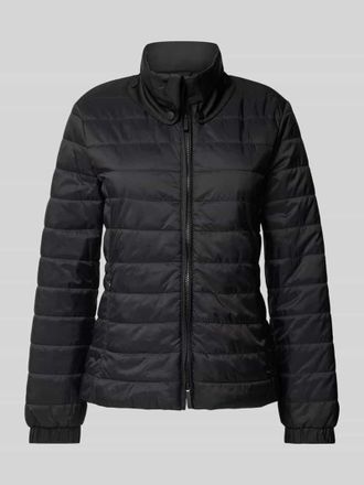 Emporio Armani Steppjacke mit Umlegekragen in Black, Größe 38