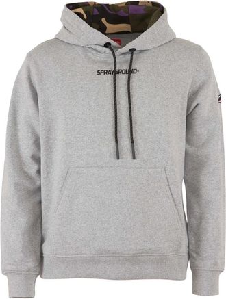 Sprayground Felpa - Heren - Hoodies - Grijs - XL - Katoen - Hoodies & sweatvesten