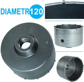 Trade Shop Trade Shop - Tazza Carotatrice 120 Mm For Muro Frese Pietra Calcestruzzo Cemento