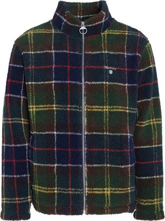 Barbour Sherpa Jas met Tartan Motief - Heren - Vesten met rits - Veelkleurig - S - Hoodies & sweatvesten