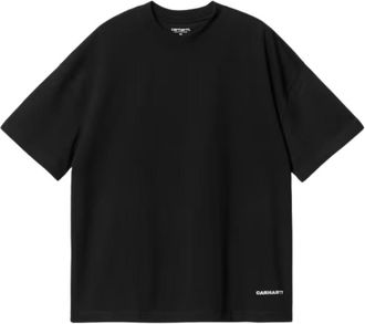 Carhartt Work in Progress Black Logo T-Shirt