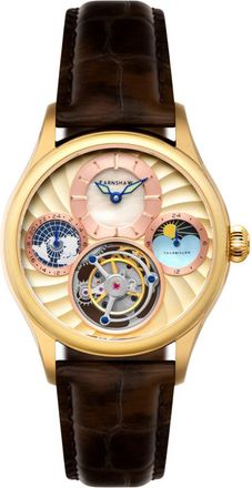 Earnshaw Celestial Huggins Gold-tone Dial Mens Watch ES-8261-08