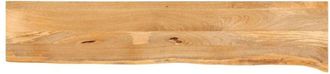 vidaXL vidaXL Piano Tavolo Bordi Vivi 160x30x2,5 cm Legno Massello di Mango