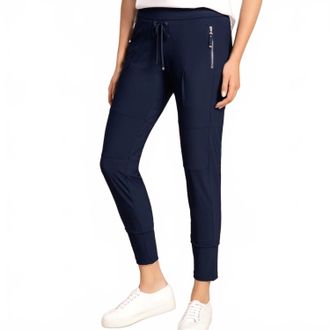 Raffaello Rossi Candy Jogger Pants In Marine