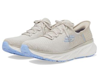 Skechers Edgeride Hands Free Slip - INS Womens Shoes Natural Light Blue : 5.5 B - Medium, Synthetic