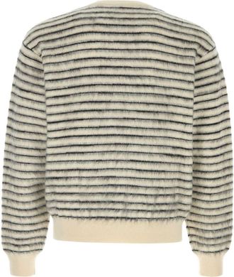 Tom Ford Stripe Sweater - White
