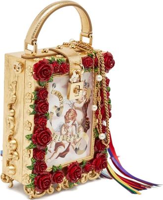 Dolce & Gabbana Borsa in acrilico - Oro