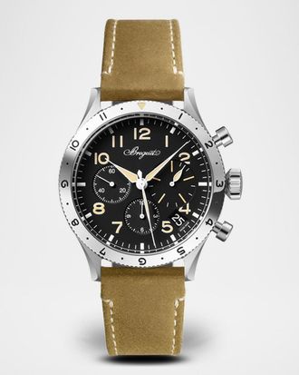 Breguet Stainless Steel Type 20 42mm Chronograph Watch