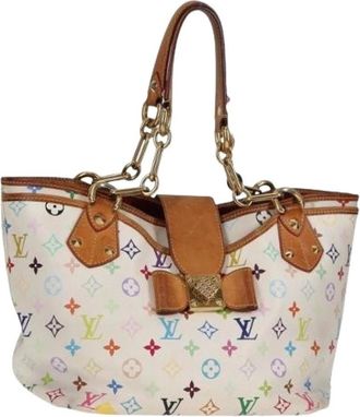 Louis Vuitton Pre-owned Handbags, female, Multicolor, Size: ONE SIZE Pre-owned Canvas Bag