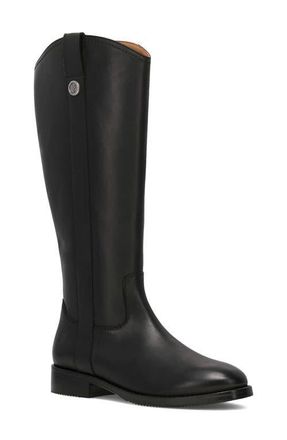 Frye Melissa Button Tall Boot in Black at Nordstrom, Size 7.5