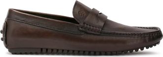 Kazar Darion Moccasins - Heren - Loafers - Bruin - 41 EU - Leer - Schoenen