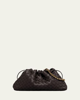 Bottega Veneta Dustbag Notte Leather Shoulder Bag