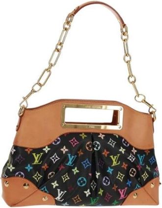 Louis Vuitton Pre-owned Shoulder Bags, female, Multicolor, Size: ONE SIZE Pre-owned Canvas Shoulder Bag