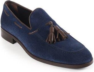 Vella Pais Virginia Tassel Loafer in Navy Blue at Nordstrom Rack, Size 10