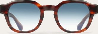 Ferragamo Women Round frame sunglasses Brown