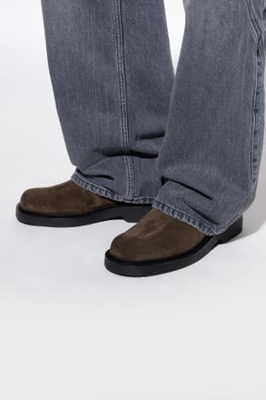Jimmy Choo London Reggie Suede Chelsea Boots, Mens, Brown