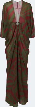 Johanna Ortiz Printed georgette kaftan