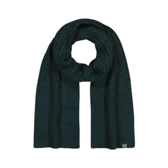 Barts Moiray Sjaal - Heren - Accessoires - Groen - Maat: ONE Size Zijde