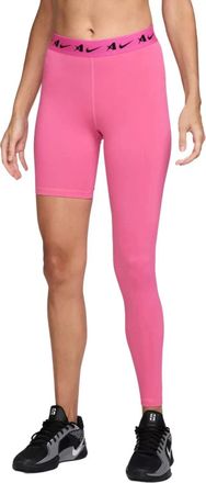 Nike Aja Wilson Leggings Womens Pinksicle Mid Rise Single-Leg DSGL1083