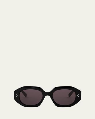 Celine 3 Dot Geometric Square Sunglasses