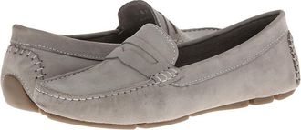 Mario Matteo Massimo Matteo Penny Keeper Loafers Womens Gray Nubuck Moc Toe Casual ZOGG982