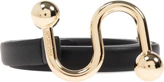 Sportmax S-vormige gespriem - Zwart