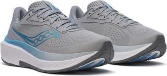 Saucony Echelon 10 Hybrid Running Shoe in Flint/Breeze at Nordstrom, Size 10.5