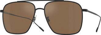 Oliver Peoples OV1320ST Dresner 5062G8 Mens Sunglasses Black Size 56