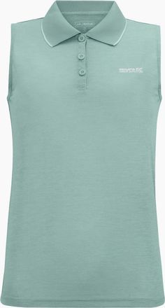 Regatta Womens Regatta Womens/Ladies Tima II Sleeveless Polo Shirt - Blue - Size: 14