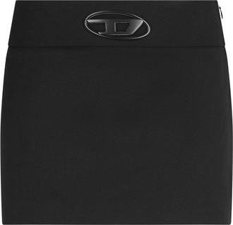 Diesel Dames, Rokken, Zwart, Maat: 2XS Wol