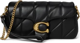 Coach Coach Womens Tabby Chain Crossbody 19 Cross Eyelash, B4/Black, One Size