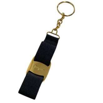 Ferragamo Pre-owned Accessories, female, Multicolor, Size: ONE SIZE Pre-owned Vara Ribbon Key Holder