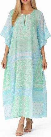 Ranee&rsquo;s Long Cotton Cover-Up in Blue at Nordstrom Rack