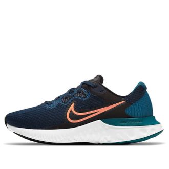 Nike Renew Run 2 Obsidian Bright Mango CU3504-400