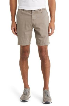 AG - Adriano Goldschmied Wanderer 8.5-Inch Stretch Cotton Chino Shorts in Sulfur Light Sterling at Nordstrom Rack, Size 28