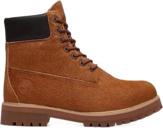 Timberland Heritage 6 Inch Veterboot - Heren - Schoenen - Bruin - Maat: 40 1/2 EU Leer