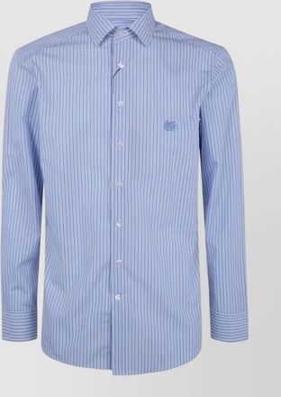Etro shirt button down collar cuffed sleeves