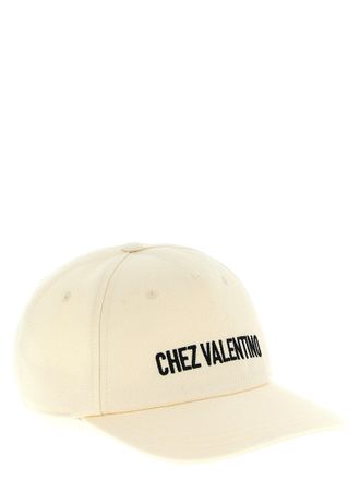 Valentino Garavani Mens Beige Cotton Cap (baseball Hat)