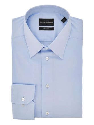 Emporio Armani New York buttoned shirt - Blue