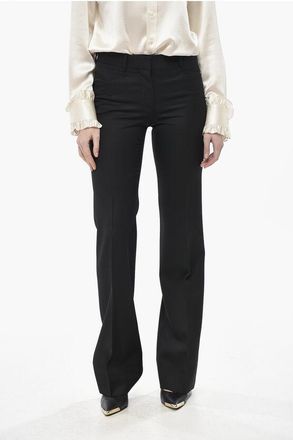 Tom Ford Grain de Poudre Wool Trousers With Belt Loops size 38