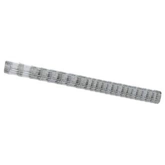 Berkfield Home Field Fence 1.6x25 m Galvanised Steel in Silver