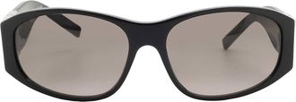 Givenchy Brown Gradient Oval Ladies Sunglasses GV40054I 01B 58