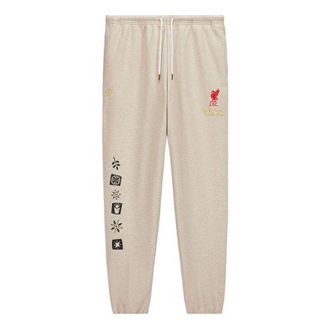 Converse x LFC Jogger Pants Asia Sizing Oat Milk Heather 10025726-A01