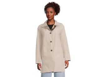 Barbour Barbour Babbity Showerproof Jacket Womens Coat Mist/Dress Tartan : 10, Polyester