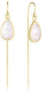 Set & Stones Carrie Baroque Pearl Threaders in Gold at Nordstrom
