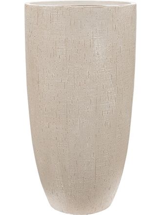 Baq Hochwertiger In-/Outdoor Blumentopf Raindrop Partner &oslash; 42 x H&ouml;he 79 cm, Beige