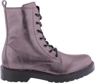 Aqa Aqa, Dames, Schoenen, Grijs, Maat: 39 EU Leer