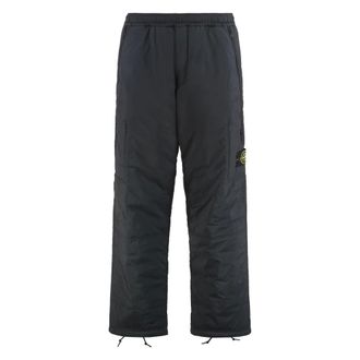 Stone Island Heren, Broeken, Zwart, Maat: W33 Nylon